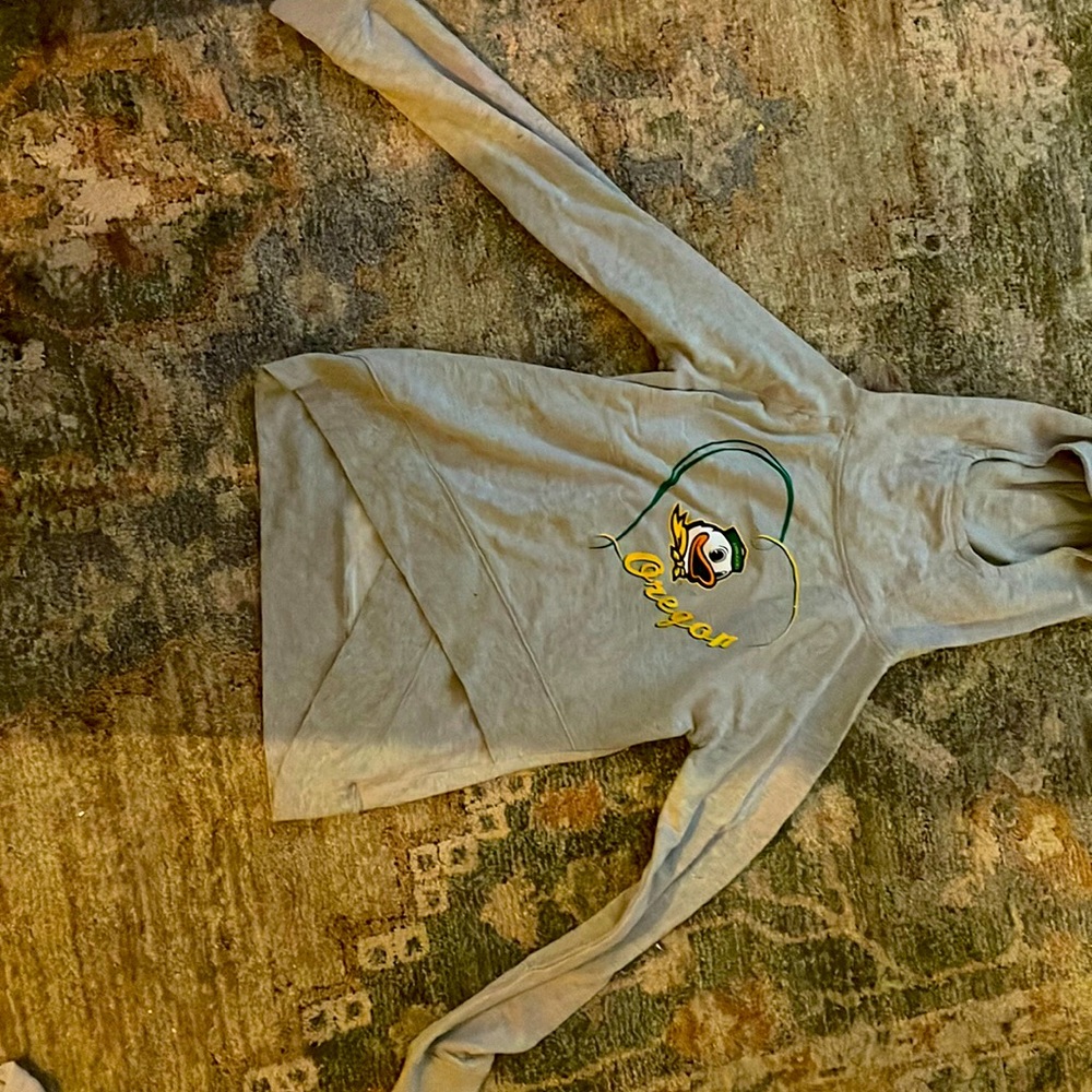 Grey with green, Oregon ducks, large